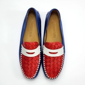 Robert Zur Petra Loafer Size 7.5 Medium Slip on Driving Leather Nautical